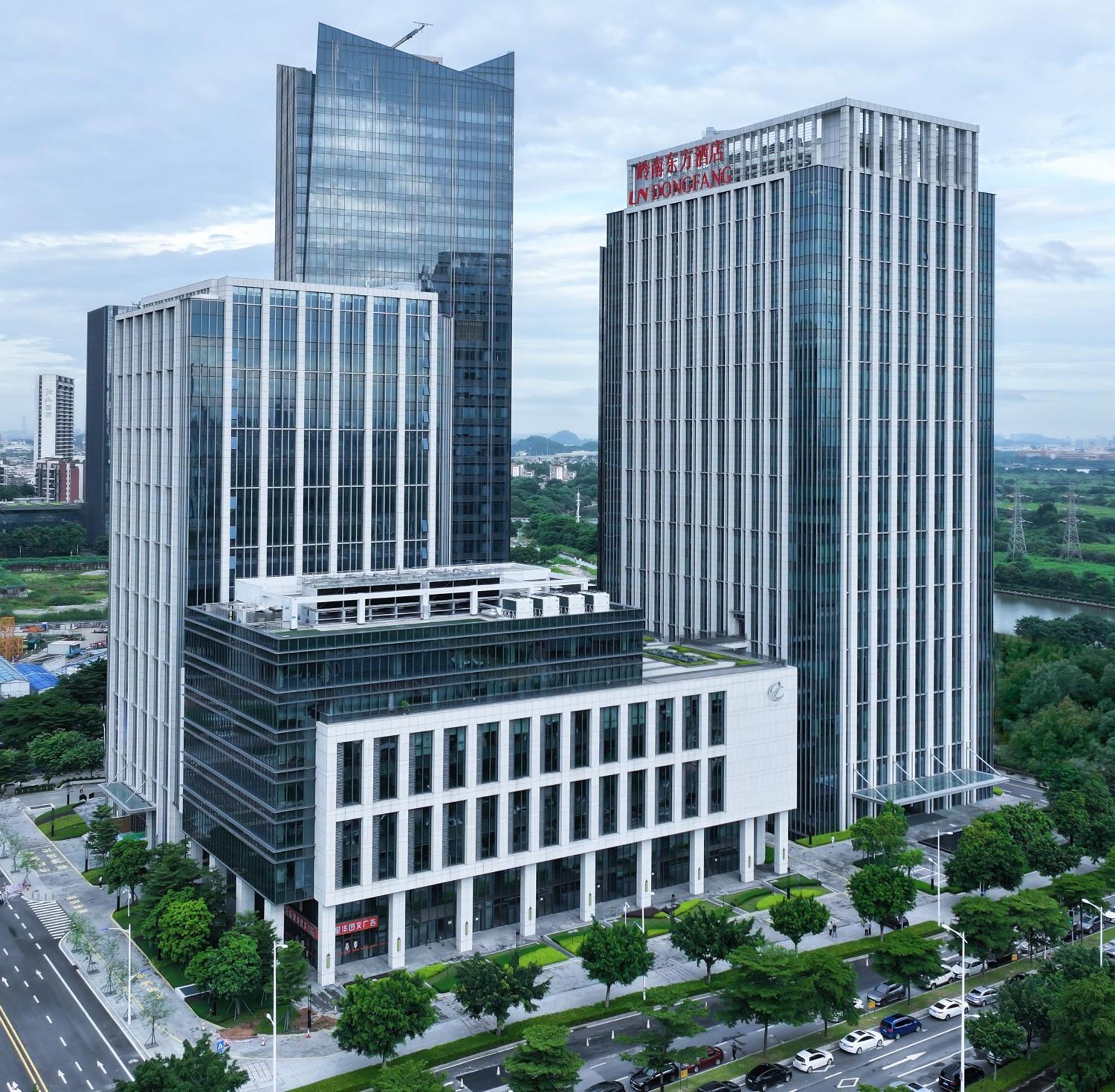 Guangzhou Pazhou Ln Dongfang Hotel Bagian luar foto